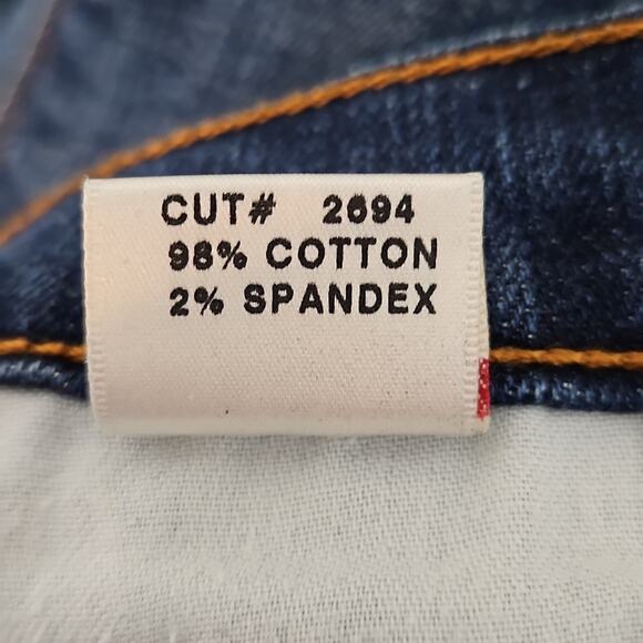 J Brand 912 Sun Pencil Leg Low Rise Blue Denim Jeans | Women's 27 - Picture 12 of 15